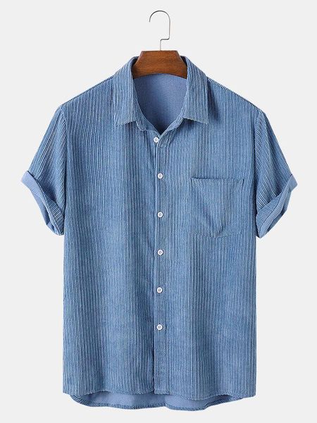 men's casual shirts japanese corduroy solid color shirt summer fashion lapel button short sleeve clothing 2021, White;black
men's casual shirts japanese corduroy solid color shirt summer fashion lapel button short sleeve clothing 2021, White;black