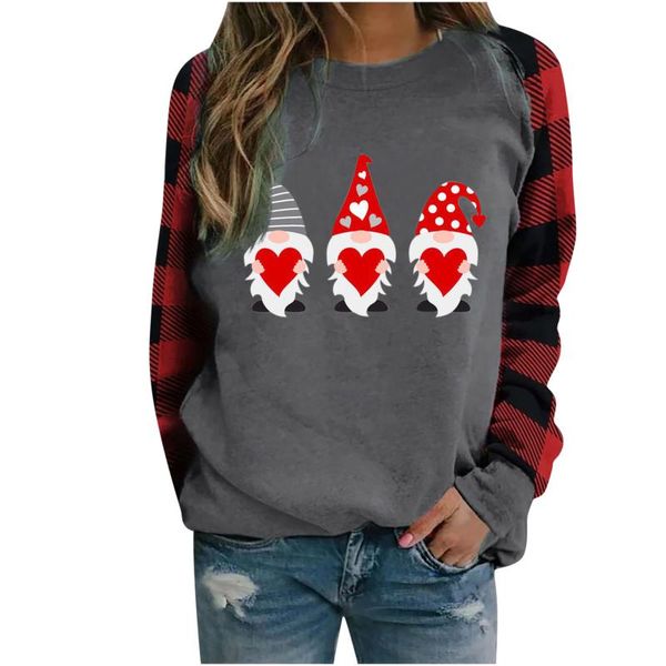 women's sweaters womens christmas sweater long sleeve lattice stitching o-neck pullover santa claus print sweatshirt blouse clothes, White;black
women's sweaters womens christmas sweater long sleeve lattice stitching o-neck pullover santa claus print sweatshirt blouse clothes, White;black