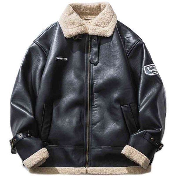 and fur one winter warm cool trend cashmere short young men's leather jacket, Black;brown
and fur one winter warm cool trend cashmere short young men's leather jacket, Black;brown