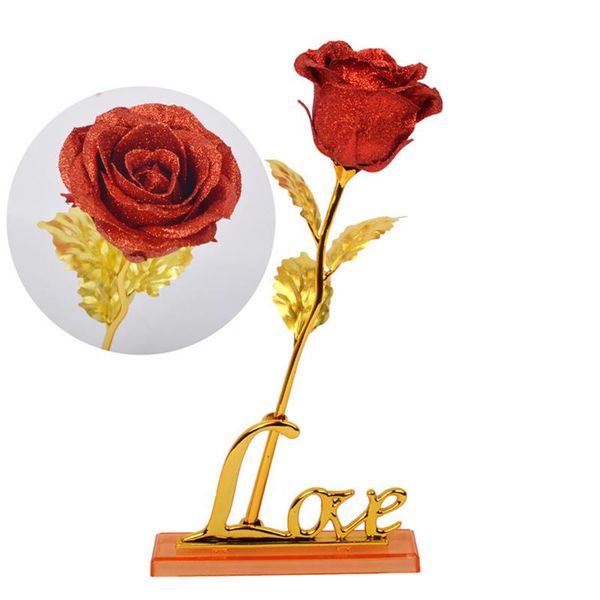 valentine's day creative gift 24k aluminum foil gold-plated rose lasting eternal love wedding decoration lover lighting rose
valentine's day creative gift 24k aluminum foil gold-plated rose lasting eternal love wedding decoration lover lighting rose