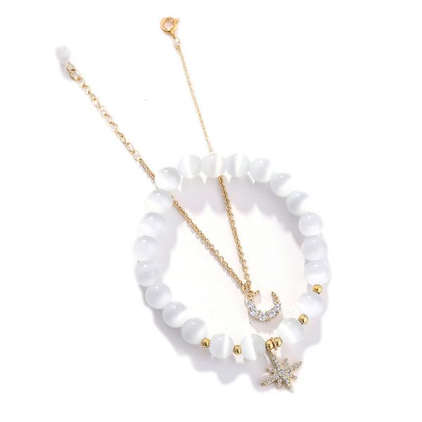lucky cat's eye stone bracelet for women, Golden;silver
lucky cat's eye stone bracelet for women, Golden;silver
