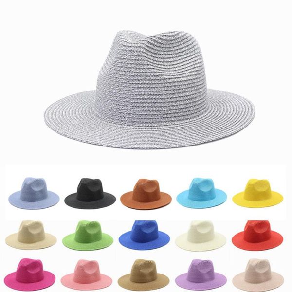 wide brim hats simple straw hat women girl flat outdoor leisure sun seaside sunshade beach, Blue;gray
wide brim hats simple straw hat women girl flat outdoor leisure sun seaside sunshade beach, Blue;gray