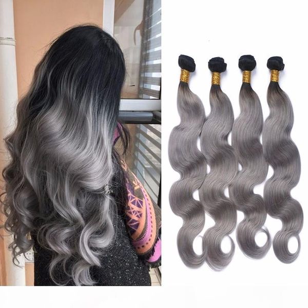8a grade unprocessed t1b grey hair weave peruvian virgin body wave hair gray ombre human hair extension 4 bundles, Black;brown
8a grade unprocessed t1b grey hair weave peruvian virgin body wave hair gray ombre human hair extension 4 bundles, Black;brown