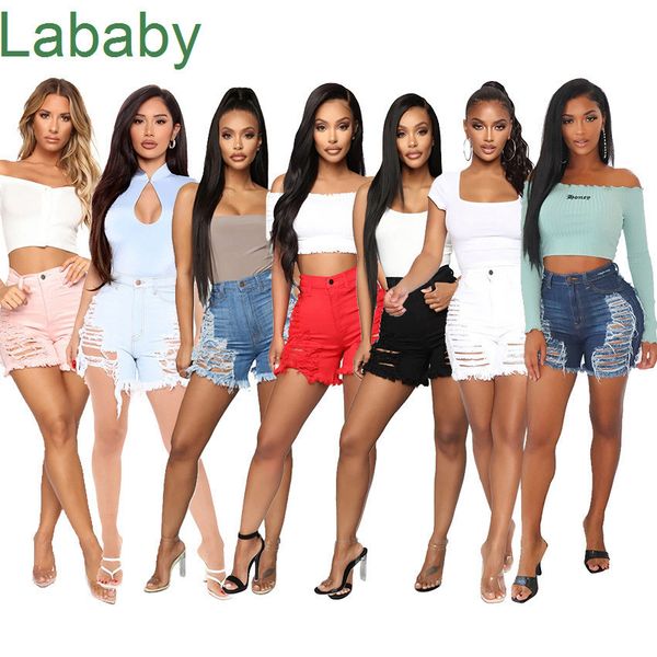 women jeans cut hollow button denim shorts slimming shorts casual straight pants designer summer washed jeans, Blue
women jeans cut hollow button denim shorts slimming shorts casual straight pants designer summer washed jeans, Blue
