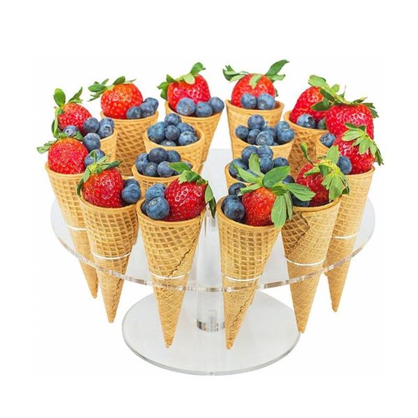 other bakeware 16 hole ice cream candy acrylic holder cupcake cones stand for wedding party buffet display kitchen tool
other bakeware 16 hole ice cream candy acrylic holder cupcake cones stand for wedding party buffet display kitchen tool