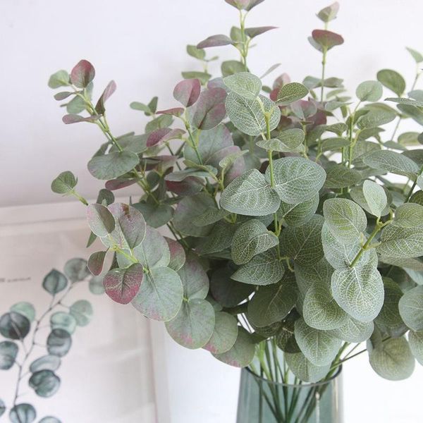 decorative flowers & wreaths money leaves branch retro green silk eucalyptus leaf for home decor wedding plants faux fabric foliage room dec 
decorative flowers & wreaths money leaves branch retro green silk eucalyptus leaf for home decor wedding plants faux fabric foliage room dec