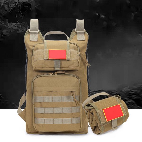 new outdoor mountaineering bag, sports travel backpack, multifunctional waterproof and wearable portable tactical folding backpack
new outdoor mountaineering bag, sports travel backpack, multifunctional waterproof and wearable portable tactical folding backpack