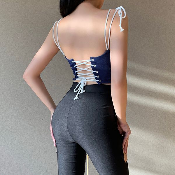 vintage lace up blue camisole streetwear punk bandage skinny tanks women harajuku letter print cropped, White
vintage lace up blue camisole streetwear punk bandage skinny tanks women harajuku letter print cropped, White
