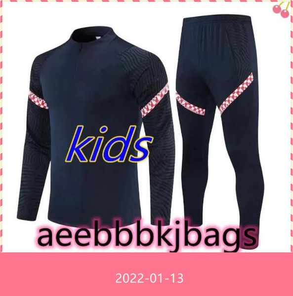 21 22 kids soccer tracksuit jacket perisic rakitic srna kovacic 2021 2022 child football training suit, Black
21 22 kids soccer tracksuit jacket perisic rakitic srna kovacic 2021 2022 child football training suit, Black