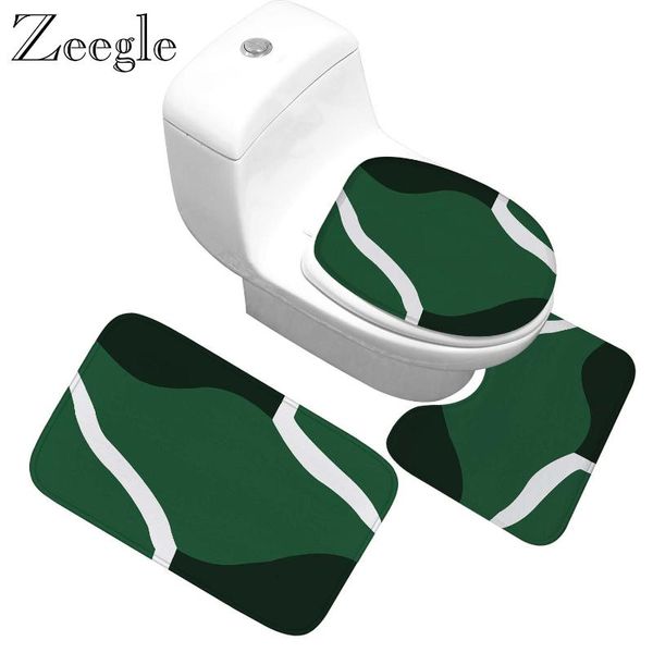 bath mats zeegle 3pcs/set bathroom rug set anti-slip shower mat flannel decor toilet seat tank cover washable carpet
bath mats zeegle 3pcs/set bathroom rug set anti-slip shower mat flannel decor toilet seat tank cover washable carpet