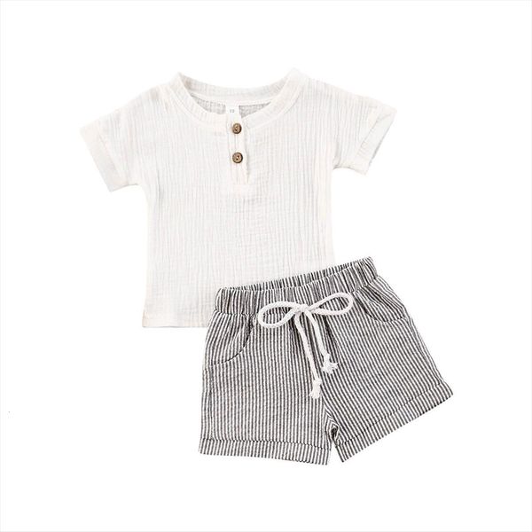 baby summer clothing newborn infant boy girl clothes short sleeve t shirt striped pants 100% cotton outfits, White
baby summer clothing newborn infant boy girl clothes short sleeve t shirt striped pants 100% cotton outfits, White