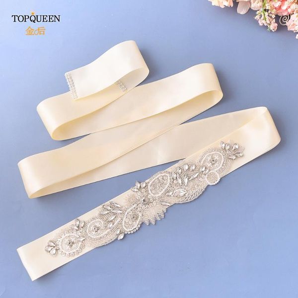 wedding sashes ueen s280 elegant crystals rhinestones belts evening party sash accessories beaded for women formal dresses, White
wedding sashes ueen s280 elegant crystals rhinestones belts evening party sash accessories beaded for women formal dresses, White