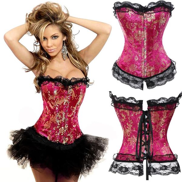 bustiers & corsets overbust corset lace plus size floral women waist trainer bustier lingerie shapewear fashion drop, Black;white
bustiers & corsets overbust corset lace plus size floral women waist trainer bustier lingerie shapewear fashion drop, Black;white