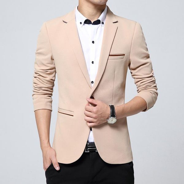 men's suits & blazers spring korean slim suit casual youth small professional wear single western large size jackets, White;black
men's suits & blazers spring korean slim suit casual youth small professional wear single western large size jackets, White;black