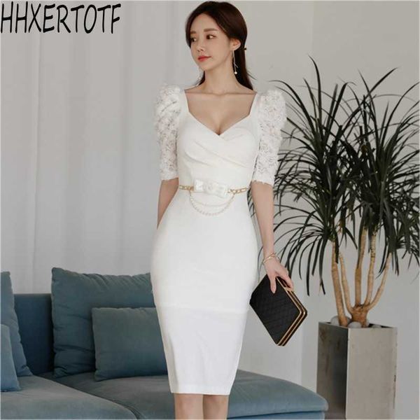 summer elegant temperament women v-neck short sleeve slim stitching lace petal sleeves bag hip dress 210531, Black;gray
summer elegant temperament women v-neck short sleeve slim stitching lace petal sleeves bag hip dress 210531, Black;gray