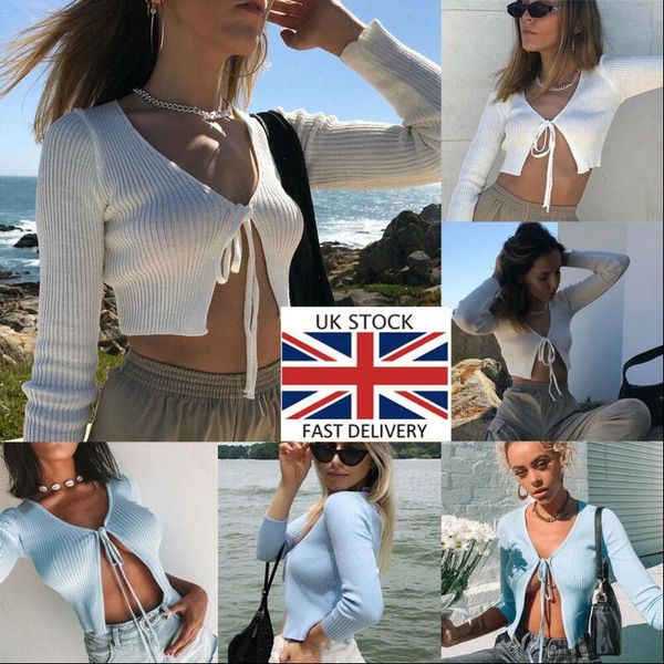 2021 fashion womens knotted tie front solid shrug long sleeve knit sweater cardigan cotton soft openwork navel clothing, White;black
2021 fashion womens knotted tie front solid shrug long sleeve knit sweater cardigan cotton soft openwork navel clothing, White;black