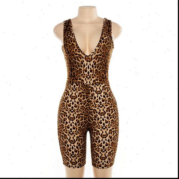 2021 women sleeveless v neck leopard jumpsuit romper casual clubwear playsuit fashion streetwear leopard factor youth cloth, Black;white
2021 women sleeveless v neck leopard jumpsuit romper casual clubwear playsuit fashion streetwear leopard factor youth cloth, Black;white