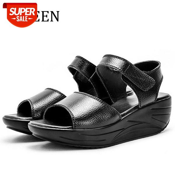 yween casual leather sandals women wedge sandals platform summer shoes ladies sandalias beach shoes chaussures femme wholesale #b122, Black
yween casual leather sandals women wedge sandals platform summer shoes ladies sandalias beach shoes chaussures femme wholesale #b122, Black