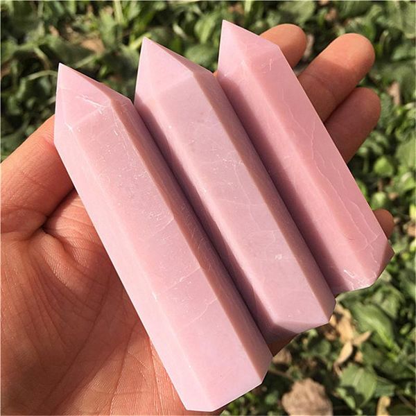 decorative objects & figurines beautiful 1pc natural pink opal point tower healing stone wand obelisk energy pyramid love quartz crystals
decorative objects & figurines beautiful 1pc natural pink opal point tower healing stone wand obelisk energy pyramid love quartz crystals