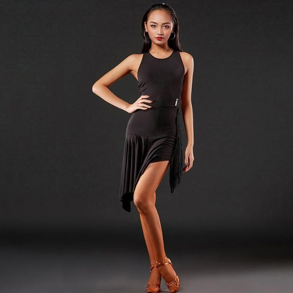 stage wear a3163 sleeveless female latin dance dress women backless dresses ballroom salsa cha competition costume, Black;red
stage wear a3163 sleeveless female latin dance dress women backless dresses ballroom salsa cha competition costume, Black;red