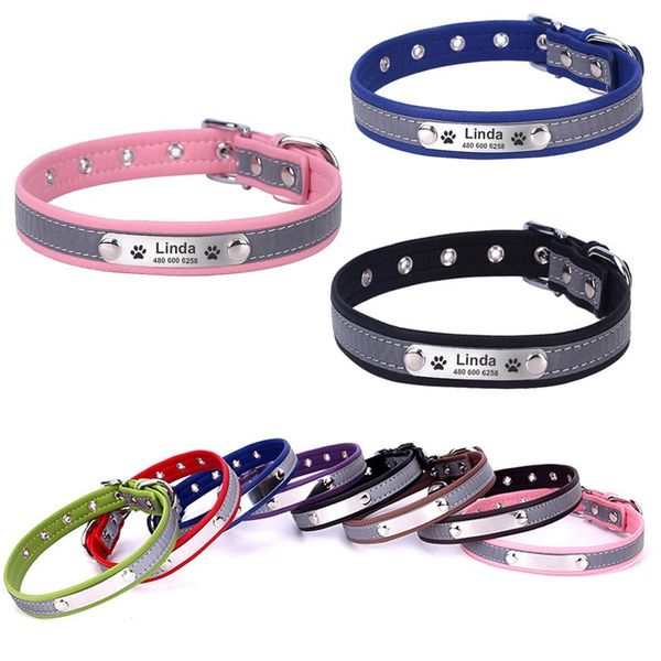 dog collars & leashes personalized engraved collar reflective custom id tag nameplate small medium large cat soft adjustable
dog collars & leashes personalized engraved collar reflective custom id tag nameplate small medium large cat soft adjustable