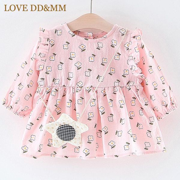 girl's dresses love dd&mm girls 2021 spring children's cute flower girl printed long-sleeved round neck sweet dress + bag, Red;yellow
girl's dresses love dd&mm girls 2021 spring children's cute flower girl printed long-sleeved round neck sweet dress + bag, Red;yellow