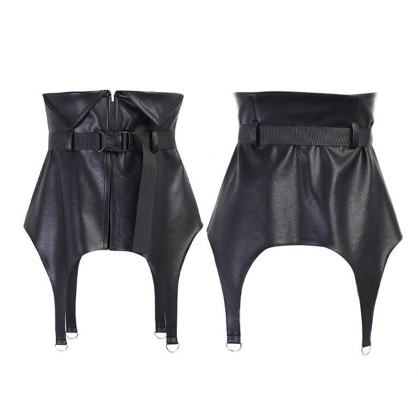 belts womens gothic punk faux leather corset skirt dress waist belt adjustable black harness buckle bustier waistband harajuku, Black;brown
belts womens gothic punk faux leather corset skirt dress waist belt adjustable black harness buckle bustier waistband harajuku, Black;brown