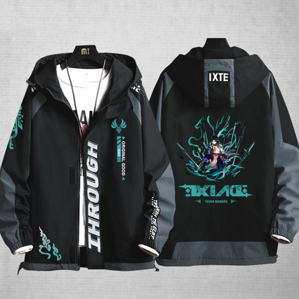 men's hoodies & sweatshirts genshin impact cosplay costume xiao long sleeve kawaii boy game zip-pu clothes men hoodie zipper streetwear, Black
men's hoodies & sweatshirts genshin impact cosplay costume xiao long sleeve kawaii boy game zip-pu clothes men hoodie zipper streetwear, Black