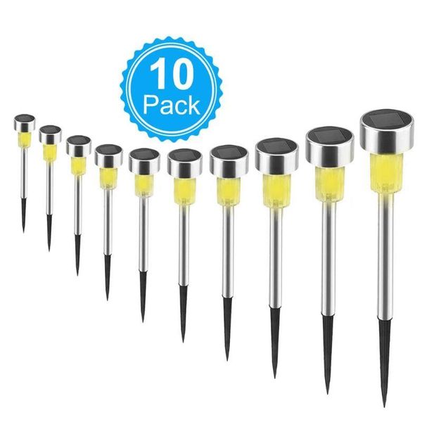 strings 10pcs/set stainless steel solar powered led light waterproof outdoor landscape lighting lamp lawn garden decor
strings 10pcs/set stainless steel solar powered led light waterproof outdoor landscape lighting lamp lawn garden decor