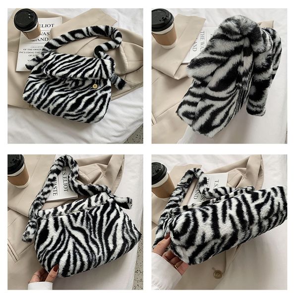 women totes bags plush animal zebra cow pattern clutch handbag female casual pu leather underarm shoulder shopping tote purse
women totes bags plush animal zebra cow pattern clutch handbag female casual pu leather underarm shoulder shopping tote purse