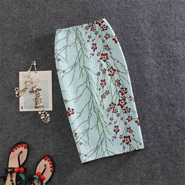 women vintage skirts flower printing high waist bodycon slim midi split pencil female falda 24 patterns sp524, Black
women vintage skirts flower printing high waist bodycon slim midi split pencil female falda 24 patterns sp524, Black