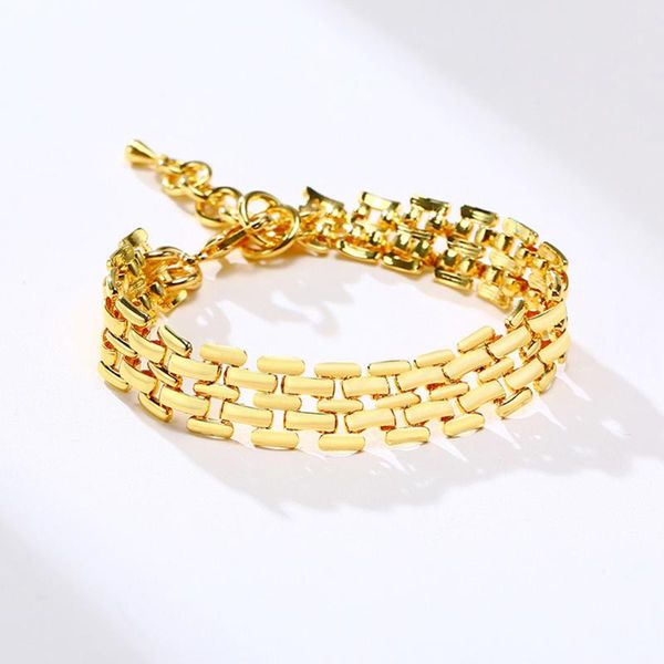 link, chain korean elegant big thick link bracelets for women girls gold filled female ring fashion jewelry, Black
link, chain korean elegant big thick link bracelets for women girls gold filled female ring fashion jewelry, Black