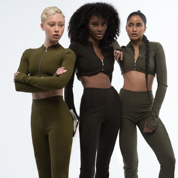 women's two piece pants kgfigu knitting gray party sets women long sleeve zipper up sweatshirts high waist pencil trousers, White
women's two piece pants kgfigu knitting gray party sets women long sleeve zipper up sweatshirts high waist pencil trousers, White