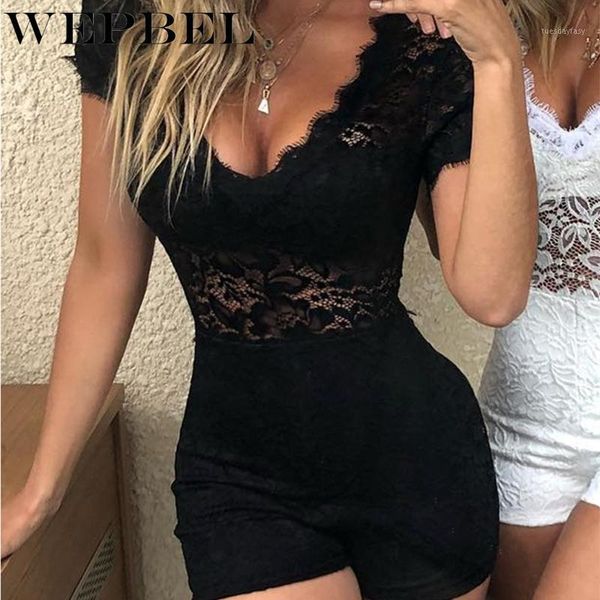 women's jumpsuits & rompers wepbel fashion lace short for women summer v-neck sleeve bodysuit party elegant overalls romper1, Black;white
women's jumpsuits & rompers wepbel fashion lace short for women summer v-neck sleeve bodysuit party elegant overalls romper1, Black;white