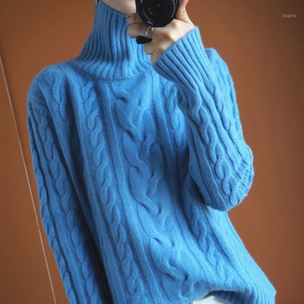 winter sweater women cashmere turtleneck loose thick warm pullover wool women's sweaters, White;black
winter sweater women cashmere turtleneck loose thick warm pullover wool women's sweaters, White;black