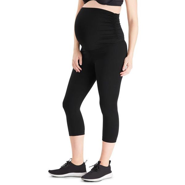 maternity leggings women pregnant belly fold daily fashion capris pregnancy clothes pants women's bottoms, White
maternity leggings women pregnant belly fold daily fashion capris pregnancy clothes pants women's bottoms, White