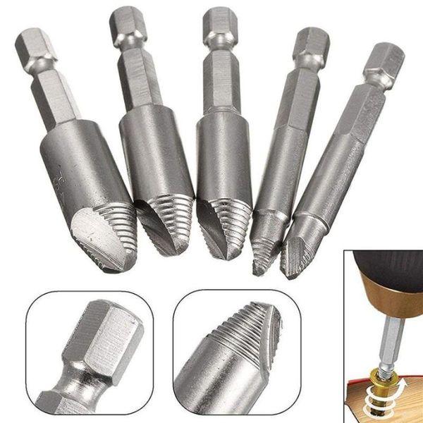 professional drill bits 5pcs/set hss damaged screw extractor thread bit easily remover tool broken speed out bolt wire
professional drill bits 5pcs/set hss damaged screw extractor thread bit easily remover tool broken speed out bolt wire