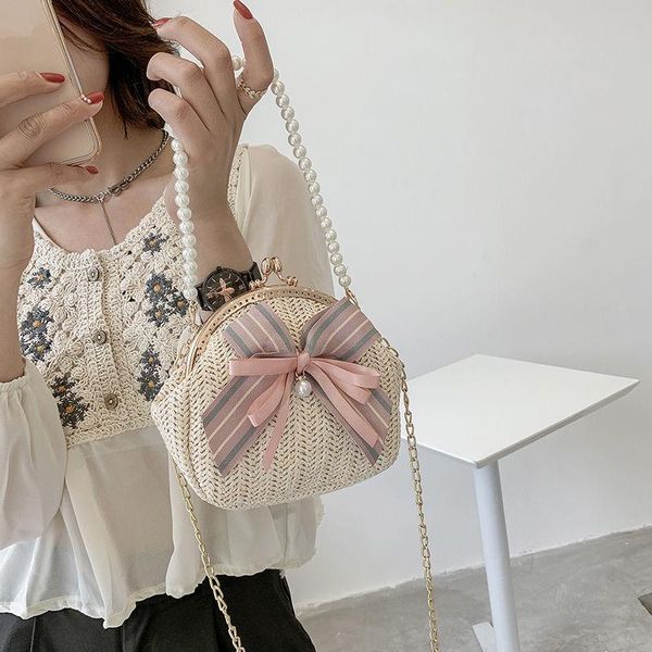 waist bags 2021 pearl beaded and bow design straw crossbody shell for women woven beach chain shoulder ladies handbags
waist bags 2021 pearl beaded and bow design straw crossbody shell for women woven beach chain shoulder ladies handbags