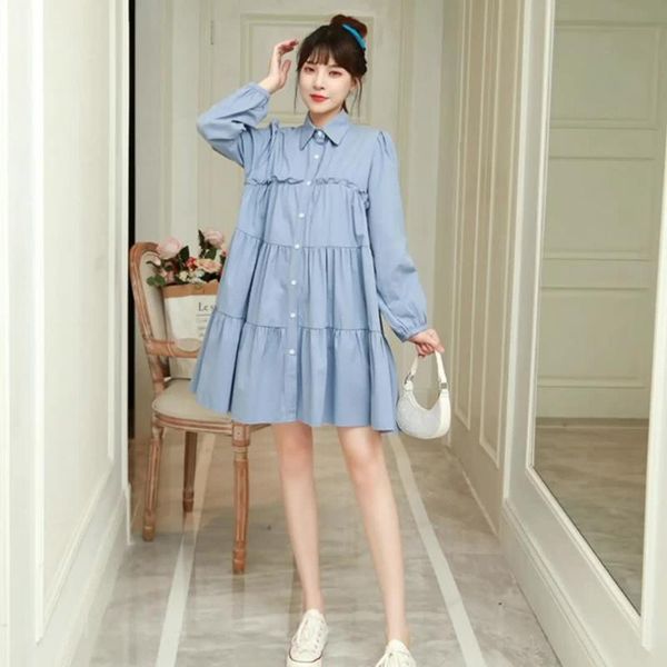 casual dresses cotton plus size women's dress shirt lapel cardigan fashion style fat sister long-sleeved autumn, Black;gray
casual dresses cotton plus size women's dress shirt lapel cardigan fashion style fat sister long-sleeved autumn, Black;gray