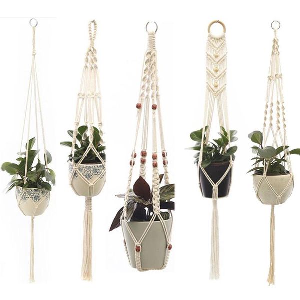 other garden supplies 100% handmade macrame plant hanger flower pot baskets hanging net cotton for home wall year decoration vertical
other garden supplies 100% handmade macrame plant hanger flower pot baskets hanging net cotton for home wall year decoration vertical