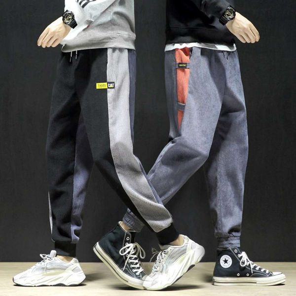 autumn and winter 2020 new trend corduroy loose cropped casual men's pants for young men, Black
autumn and winter 2020 new trend corduroy loose cropped casual men's pants for young men, Black