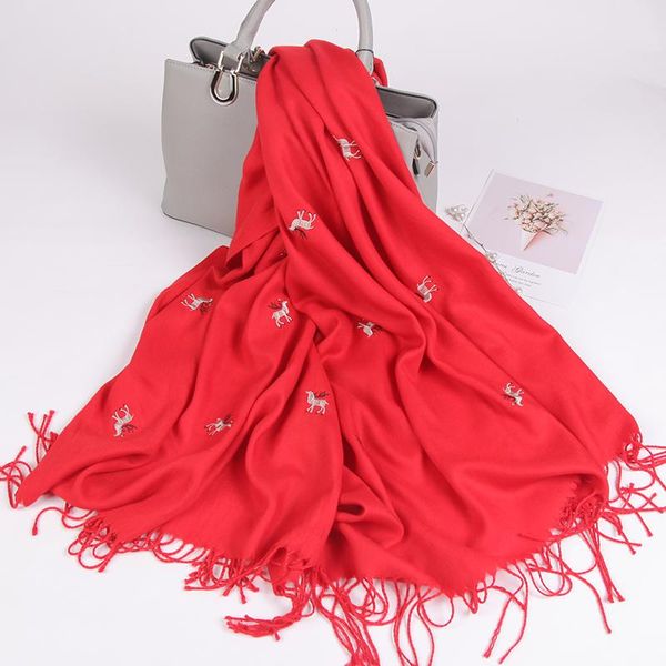 scarves chinese red pure color cashmere scarf in autumn and winter skf003, Blue;gray
scarves chinese red pure color cashmere scarf in autumn and winter skf003, Blue;gray