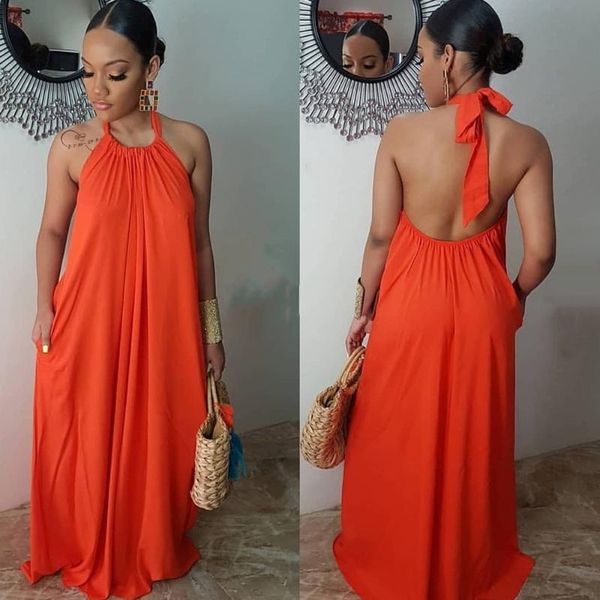 women's swimwear fashion long dress women sleeveless halter neck beach evening party ladies boho maxi, White;black
women's swimwear fashion long dress women sleeveless halter neck beach evening party ladies boho maxi, White;black