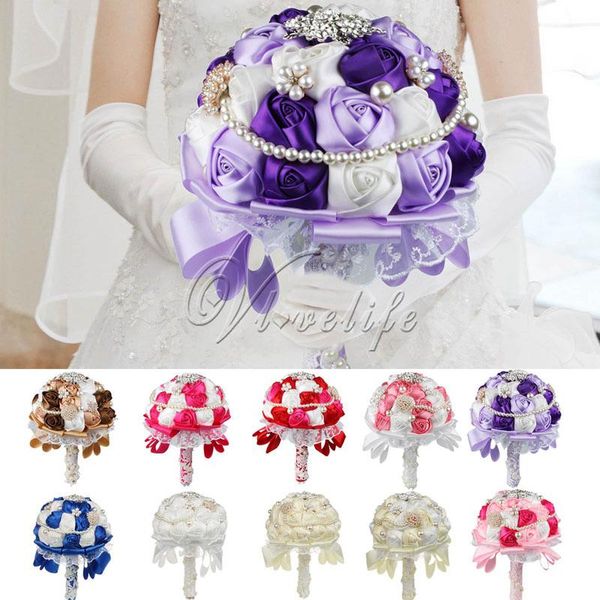 gorgeous wedding bridal bouquet silk flower bouquet with pearl artificial sapphire beaded crystal wedding bride decor
gorgeous wedding bridal bouquet silk flower bouquet with pearl artificial sapphire beaded crystal wedding bride decor