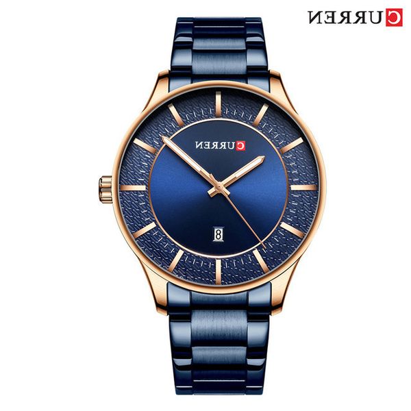 curren / carrion new 8347 steel band waterproof quartz calendar watch business men's, Slivery;brown
curren / carrion new 8347 steel band waterproof quartz calendar watch business men's, Slivery;brown