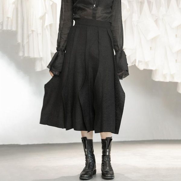 waist high elastic black brief woolen cut edge pleated half-body skirt women fashion tide new spring autumn 2021 1dd1734
waist high elastic black brief woolen cut edge pleated half-body skirt women fashion tide new spring autumn 2021 1dd1734