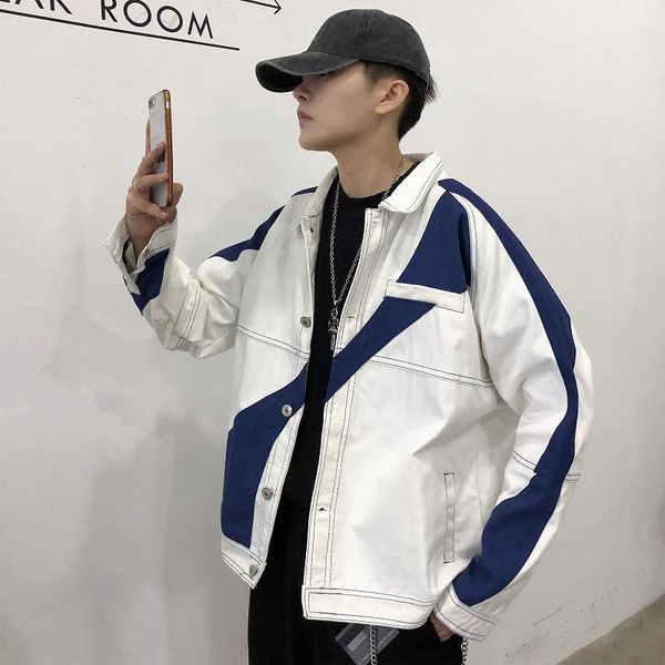 men's jackets korean fashion vintage y2k style for men streetwear clothes techwear coats 2021 harajuku alt alternative clothing, Black;brown
men's jackets korean fashion vintage y2k style for men streetwear clothes techwear coats 2021 harajuku alt alternative clothing, Black;brown