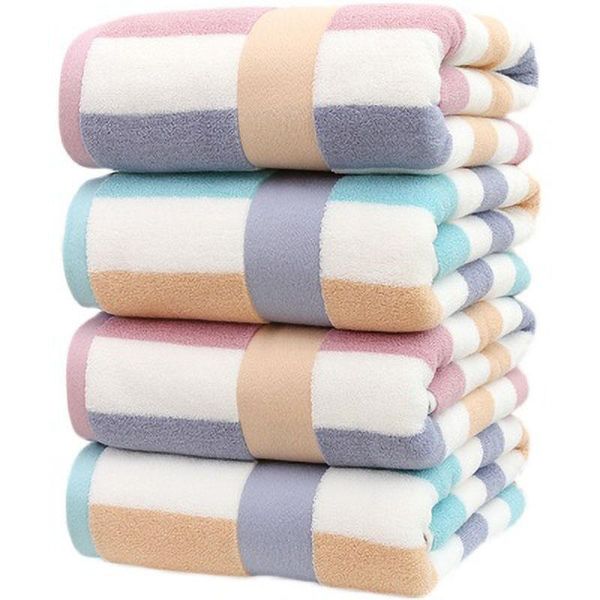 towel thicken and increase bath pure cotton color strip 80*160 soft absorbent couple home luxury
towel thicken and increase bath pure cotton color strip 80*160 soft absorbent couple home luxury