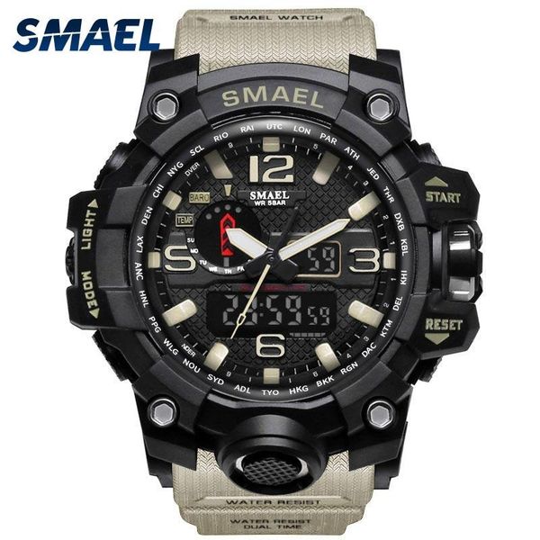 wristwatches men watch 50m waterproof wristwatch led quartz clock sport male relogios masculino 1545 s, Slivery;brown
wristwatches men watch 50m waterproof wristwatch led quartz clock sport male relogios masculino 1545 s, Slivery;brown