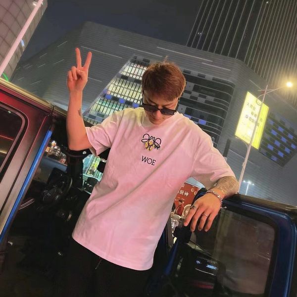 luoyi 2021 summer novelty lovers high density printing smiley face short sleeve t-shirt men's and women's casual top, White
luoyi 2021 summer novelty lovers high density printing smiley face short sleeve t-shirt men's and women's casual top, White